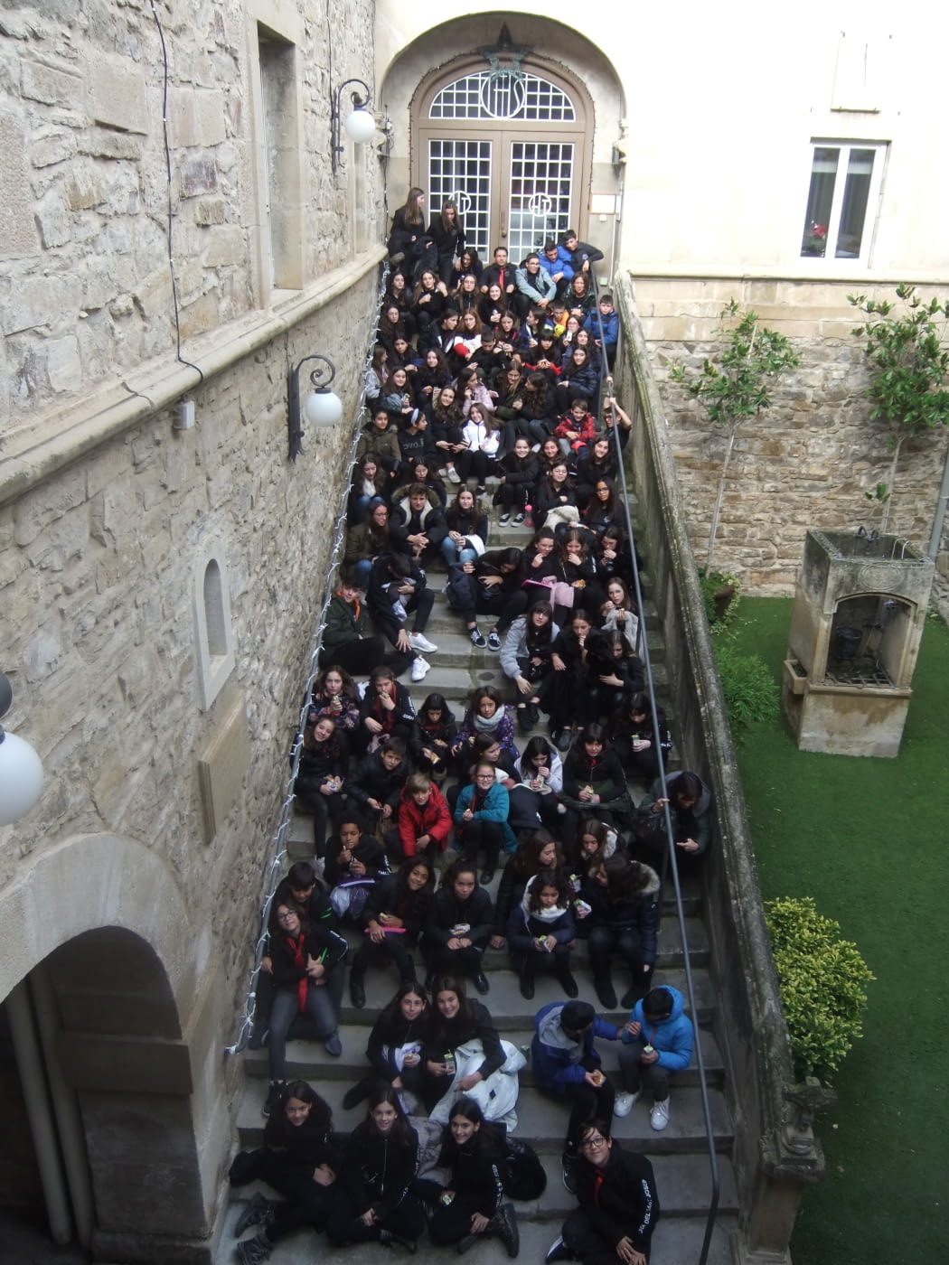 La Coral de l'Escola Vedruna ens ha visitat!