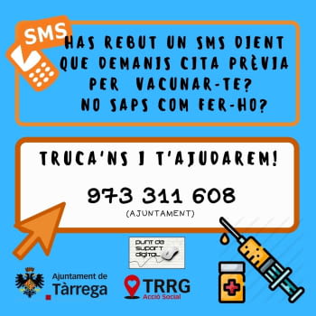 SUPORT PER A LA VACUNACIÓ DE LA COVID-19